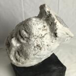 Sculpture titled "Ecce homo" by Armando D'Andrea, Original Artwork, Clay