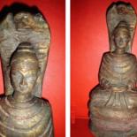 Artcraft titled "SATURDAY BUDDHA" by Art Deco Chiangmai Thailand Odyaiphsaal Etch, Original Artwork