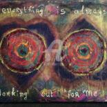 Painting titled "Everything is alway…" by Malka, Original Artwork, Acrylic