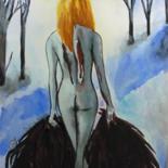 Painting titled "Vampire" by Indira Yartsev, Original Artwork