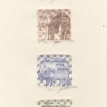 印花与版画 标题为“money elephants” 由Ivan Kelarev, 原创艺术品, 雕刻