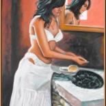 Painting titled "Washing hands" by Koiliar Is, Original Artwork