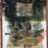 Collages intitulée "Igitur" par Baptiste Vanweydeveldt, Œuvre d'art originale, Collages Monté sur Autre panneau rigide