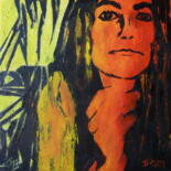Peinture intitulée "Seductrice" par Barbara Piatti, Œuvre d'art originale, Huile