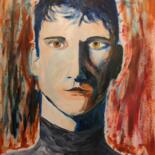 Peinture intitulée "Jeune homme" par Barbour, Œuvre d'art originale, Huile