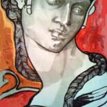 Painting titled ""Cleopatra" Pop B" by Beatrice Feo Filangeri, Original Artwork