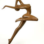Sculpture titled "Chispa" by Bernard Rives, Original Artwork, Bronze