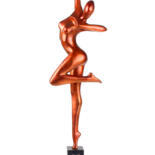 雕塑 标题为“ELLE bronze” 由Bernard Rives, 原创艺术品, 青铜
