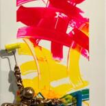 "Colors mood" başlıklı Tablo Bernard Saint-Maxent tarafından, Orijinal sanat, Akrilik Alüminyum üzerine monte edilmiş