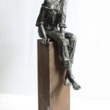 Sculpture titled "présence 1" by Betty Hanns, Original Artwork, Paper