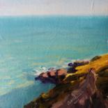 Painting titled "Bray to Greystones…" by Bill O'Brien, Original Artwork, Oil