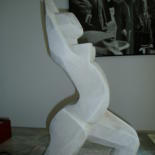 Sculpture intitulée "SENSUALITE CUBISTE" par Nicole Boldo, Œuvre d'art originale, Terre cuite