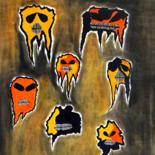 绘画 标题为“Monsters” 由Boris Blot, 原创艺术品, 丙烯