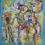 Painting titled "Last dance" by Brazo, Original Artwork, Acrylic