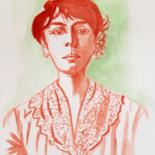 PORTRAITS de Peintres célèbres, aquarelle by Brigitte Mathé (MBL)