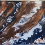 Painting titled "FLUIDITY" by Joanna Armstrong (JoJo), Original Artwork, Pigments
