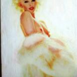 Pittura intitolato "MARILYN MONROE IN P…" da Bruscella Donato, Opera d'arte originale, Olio