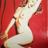 제목이 "Marilyn Monroe"인 미술작품 Bruscella Donato로, 원작, 기름