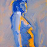 Painting titled "In Shadow" by Candy Barr, Original Artwork