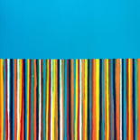 Schilderij getiteld "A Crush on Color (#…" door Carla Sá Fernandes, Origineel Kunstwerk, Acryl Gemonteerd op Frame voor hout…