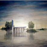 Pintura titulada "Inundacion" por Carlos Masoch, Obra de arte original
