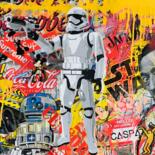 Malerei mit dem Titel "Stormtrooper" von Caspa, Original-Kunstwerk, Digitale Malerei