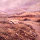 Painting titled "inagh valley" by Cathal O Malley, Original Artwork