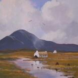 Painting titled "connemara showers b…" by Cathal O Malley, Original Artwork