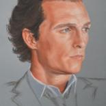 Drawing titled "Matthew" by Andromaque, Original Artwork, Pastel