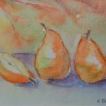 Peinture intitulée "FRUTTA" par Catia Biso, Œuvre d'art originale, Aquarelle