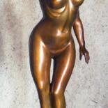 雕塑 标题为“fille des îles” 由Christian Choquet, 原创艺术品, 青铜