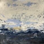 Peinture intitulée "Blue sky" par Christine Barth Mroz, Œuvre d'art originale, Acrylique Monté sur Châssis en bois