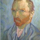 Painting titled "Vincent Van Gogh pa…" by Christine Barreau, Original Artwork, Pastel