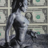 印花与版画 标题为“Erotic DollArt "Têt…” 由Christopher Henry, 原创艺术品, 丝网印刷