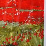 Malerei mit dem Titel "Red Durance" von Christopher Walker, Original-Kunstwerk, Acryl