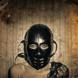 Fotografía titulada "Mask" por Ciro Ayala (KIR), Obra de arte original, Fotografía analógica