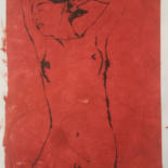Pintura titulada "sans titre 03" por Mireille D'Allancé, Obra de arte original, Tinta