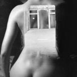Fotografia zatytułowany „Le passage” autorstwa Clara Diebler, Oryginalna praca, Fotografia filmowa Zamontowany na Aluminium
