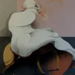 Peinture intitulée "SENTEURS PRINTANIÈR…" par Claude André Thibaud, Œuvre d'art originale, Acrylique