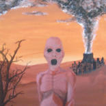 Peinture intitulée "Prise de conscience" par Claude Blaesius, Œuvre d'art originale, Acrylique