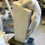 Sculpture titled "Emmergence" by Coralie Quincey, Original Artwork, Stone