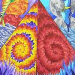 "pyramid" başlıklı Resim Cris Mitchel tarafından, Orijinal sanat