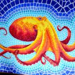 Drawing titled "Octopus" by Cris Mitchel, Original Artwork