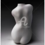 Arte digitale intitolato "#back #twist #woman…" da Cuboism Art Design Kuboizumuatodezain, Opera d'arte originale, Modellazio…