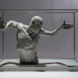 Escultura titulada "Unseen" por Dan Crossland, Obra de arte original, Cemento