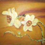 Painting titled "Marguerite" by Daniel Dr. El Dan (Mdaniel), Original Artwork, Oil