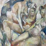 Pittura intitolato "L’incompletezza del…" da Daniele Raineri, Opera d'arte originale, Acrilico