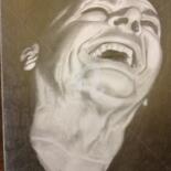Рисунок под названием ""FOU-RIRE" - "LAUGH…" - Danygil, Подлинное произведение искусства, Карандаш