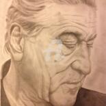 Dessin intitulée ""ROBERT DE NIRO"" par Danygil, Œuvre d'art originale, Crayon