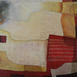 Malerei mit dem Titel "Los del otro lado" von David García Rincón, Original-Kunstwerk, Acryl Auf Keilrahmen aus Holz montiert